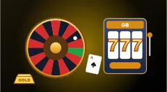 Koło ruletki i automat 777 – lobby Gold Bet Casino